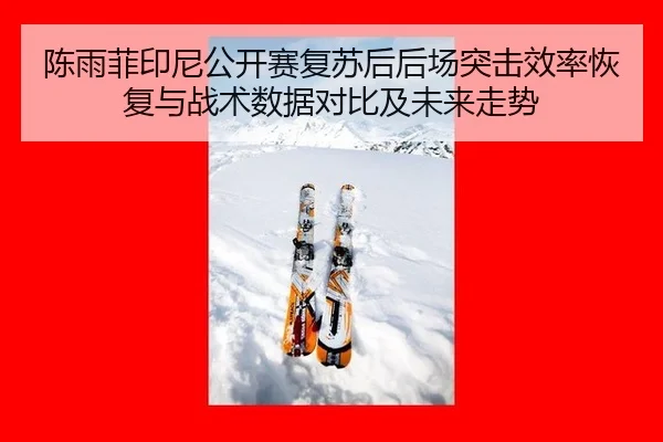 陈雨菲印尼公开赛复苏后后场突击效率恢复与战术数据对比及未来走势